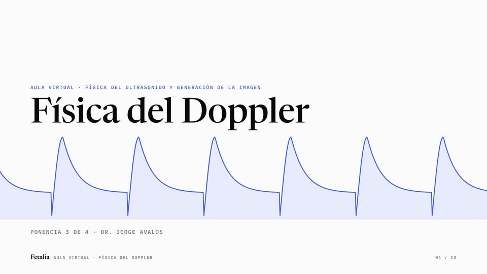 Portada de la clase Física del Doppler